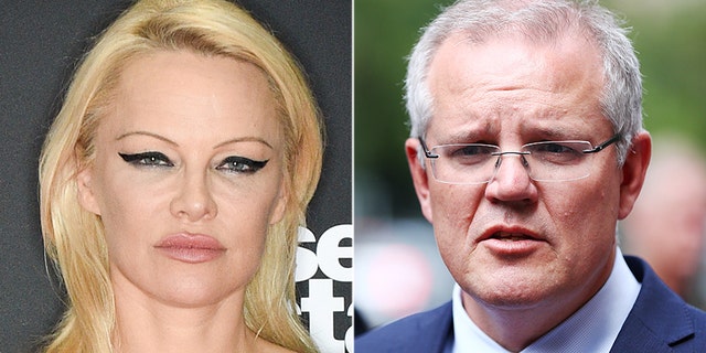 Pamela Anderson slams Australian Prime Minister Scott 
