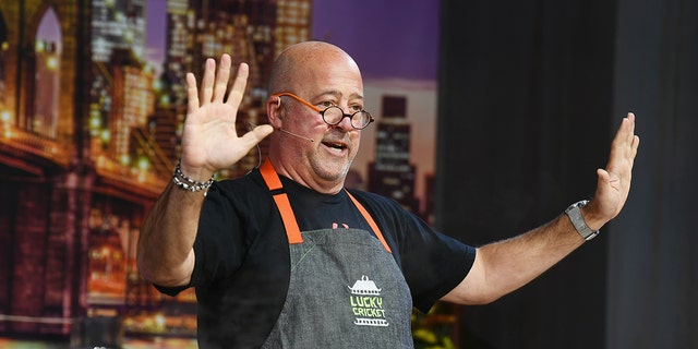 Celebrity Chef Andrew Zimmern said he didn't shower for a year and slept on the floor in an abandoned house while battling addiction.