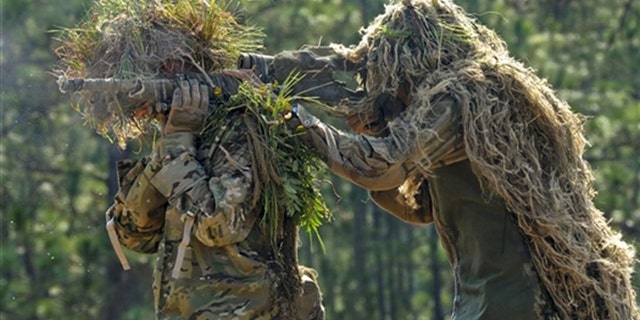 File photo of two snipers (U.S. Army)