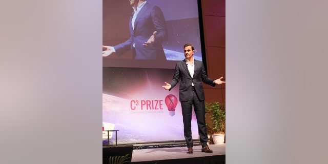 Bill Rancic on stage at the C3 Prize live pitch event .in in Kuala Lumpur, Malaysia in early October 2018.