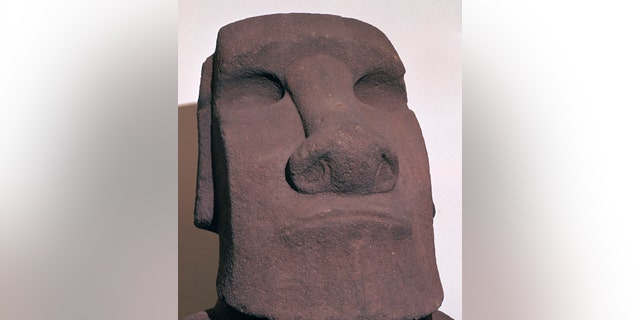 Hoa Hakananai'a, from Orongo, Easter Island (Rapa Nui).