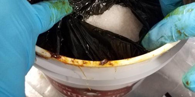 Roughly 66 pounds of meth stashed within canned food items was uncovered in Texas by Customs and Border Protection (CBP) officials, the agency announced.