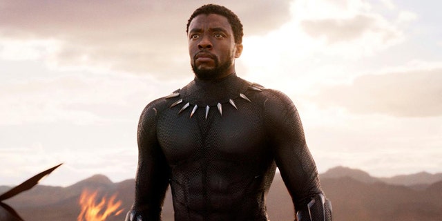 Chadwick Boseman in 'Black Panther.'