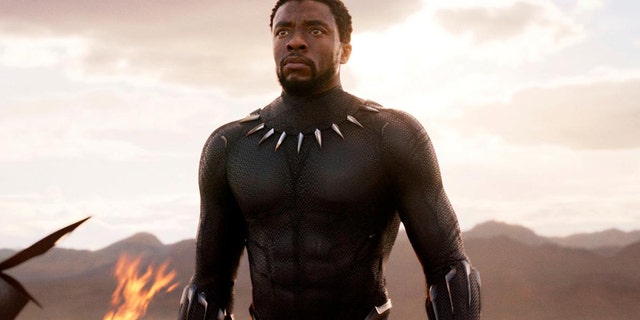 Chadwick Boseman in 'Black Panther.'