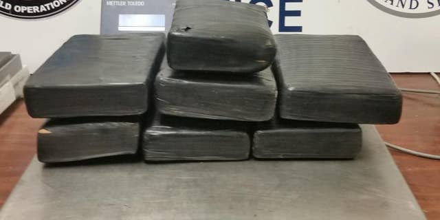 U.S. Custom and Border Protection officers seized nearly 18 pounds of cocaine at Hidalgo International Bridge over the weekend.
