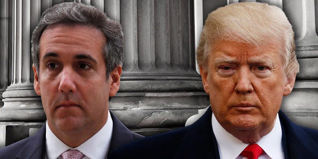 Michael Cohen, left, a former personal lawyer for President Trump, is awaiting sentencing after pleading guilty to campaign-finance and fraud charges.