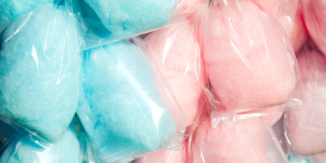 The grandmother told officers the blue material in a bag they found in her car was cotton candy, but a kit initially tested positive for meth.