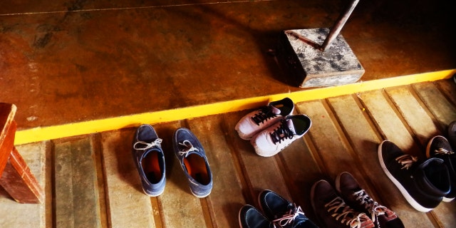 Just think about all the gross things you step on every day. Not to mention your own gross feet have been inside them!
