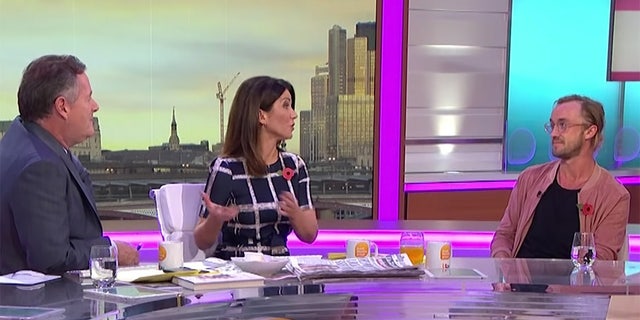 Tom Felton sported a new look in a recent appearance on "Good Morning Britain."