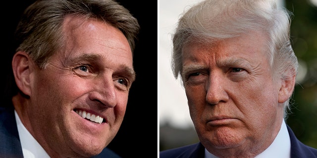 Arizona GOP Sen. Jeff Flake is considering a 2020 challenge of President Trump.