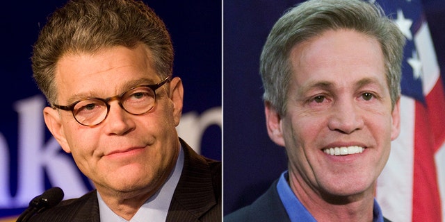 Former Sen. Al Franken and Sen. Norm Coleman faced off in the 2008 Senate election in Minnesota.