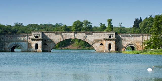 The Grand Bridge at Blenheim Palace, Oxfordshire, England. (©Blenheim Palace)
