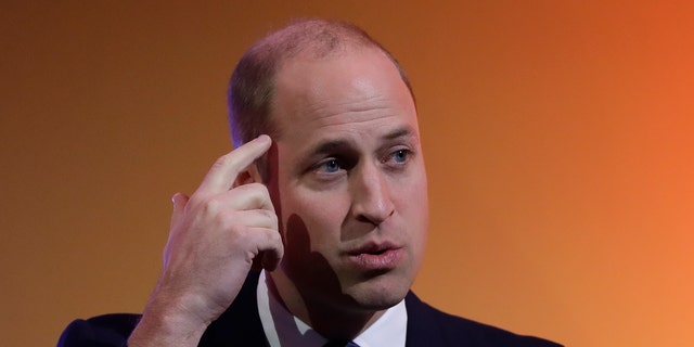 Prince William is second in line to the British throne.