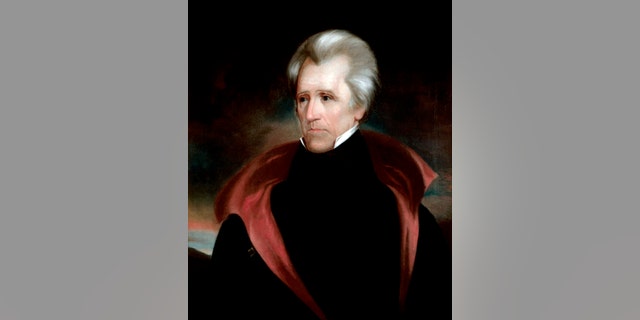 Portrait of Andrew Jackson by Ralph EW Earl (American, c 1785-1838) (oil on canvas from the White House collection, Washington DC), c 1838