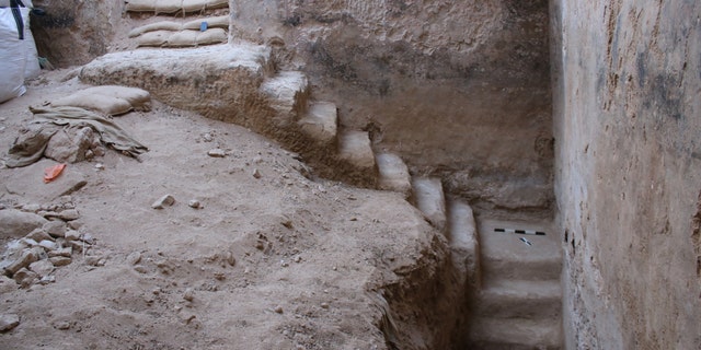 The water cistern was excavated in the Israeli city of Beer-Sheva. (Credit: Davida Eisenberg-Degen, Israel Antiquities Authority)