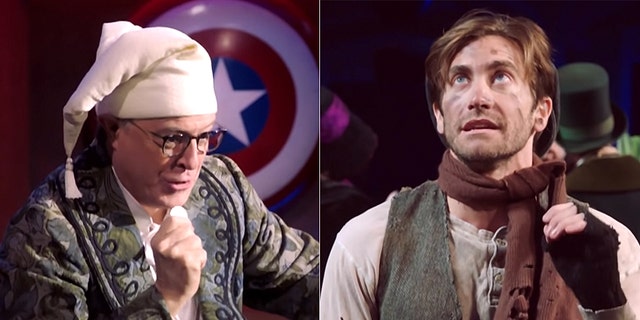 "The Late Show" host Stephen Colbert did an Election Day skit starring Jake Gyllenhaal.