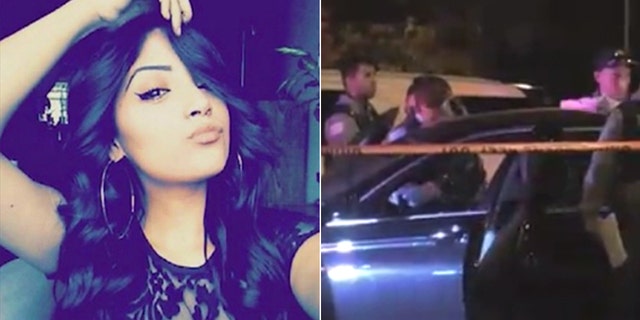 Maira Coronel, left, was shot dead inside a car in Chicago on Halloween night by a masked gunman, police say.