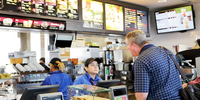 Restaurant managers are looking to seniors for their "soft skills" and work experience, according to Bloomberg.