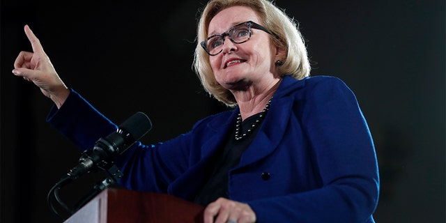 Former Democrat Senator Claire McCaskill told Ruhle on Thursday evening that McConnell wants inflation hysteria to distract from January 6th Committee hearing. (AP Photo/Jeff Roberson)