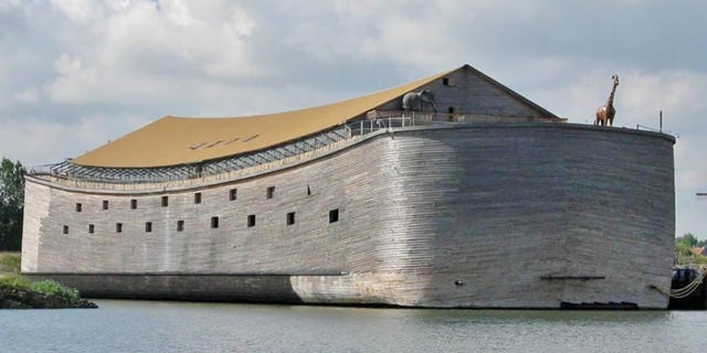 Johan Huibers’ Noah’s Ark cost him close to $5 million to complete.
