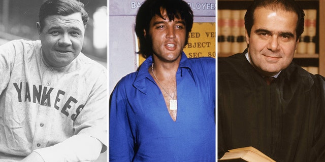 Seven people – including Babe Ruth, Elvis Presley and the late Supreme Court Justice Antonin Scalia – will be given the Presidential Medal of Freedom by President Trump, the White House announced.