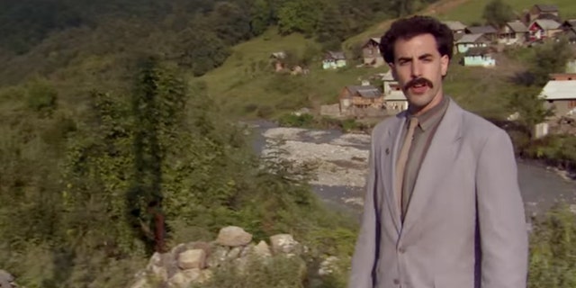 Sacha Baron Cohen as Borat in 'Borat: Cultural Learnings of America for Make Benefit Glorious Nation of Kazakhstan.'
