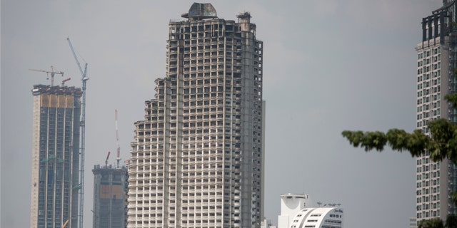 The abandoned tower attracts many extreme tourists, some of whom share their exploits on social media.