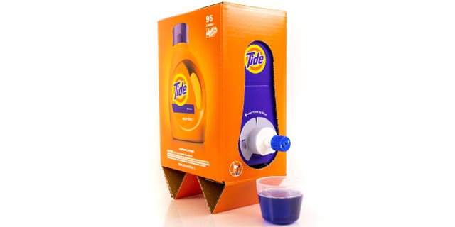The company says the new design allows it to ship Tide more efficiently.
