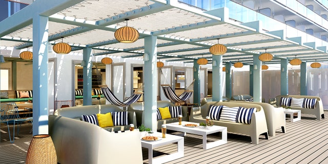 <br>
The Scarlet Lady will house 20 different eateries, from quick bites to fancy steakhouse-style meals, unrestricted by traditional parameters for culinary options on cruises.