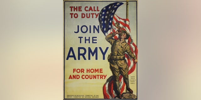 A World War I U.S. Army recruitment poster (National WWI Museum and Memorial)