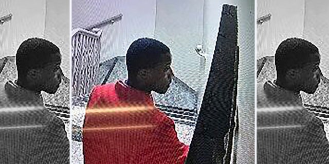 Police said James Polite, 26, was caught on surveillance video vandalizing a Brooklyn synagogue with anti-Semitic graffiti on Thursday.
