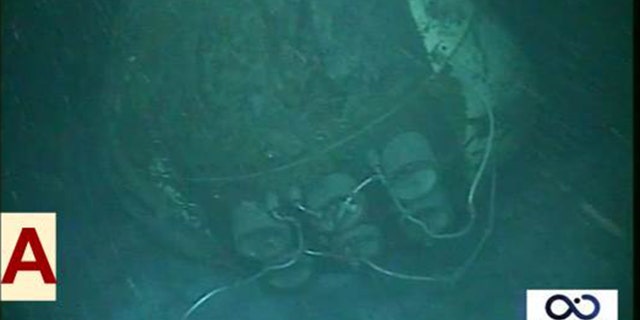 The propellers of the ARA San Juan were buried and debris was scattered on the bottom of the sea up to a distance of 230 feet.