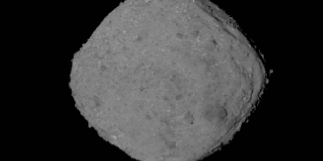 Diamond-shaped asteroid Bennu was captured on camera rotating "one full revolution."