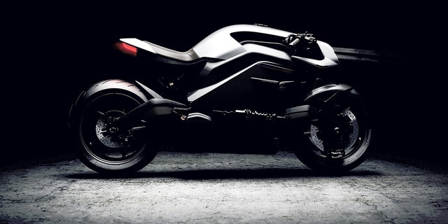 Electric high-tech 'Iron Man' motorcycle bike revealed for $120,000 ...