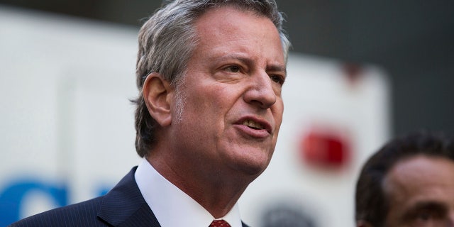 New York City Mayor Bill de Blasio