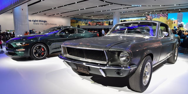 The innovative 2019 Mustang BULLITT to the platform section with its & # 39; first