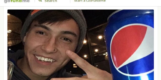 Scott Walsh, 22, is in critical condition after falling into a trash chute on Friday evening in Denver.