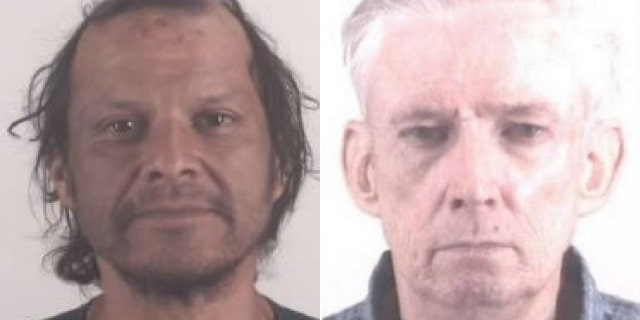 David Faustino Flores, 42, claims he beat to death his cellmate and accused child molester, 76-year-old Clinton Don Simpson, after hearing the voices of God and his dead mother tell him to "go ahead."