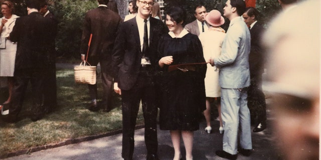 Jane Britton at her Radcliffe College graduation.