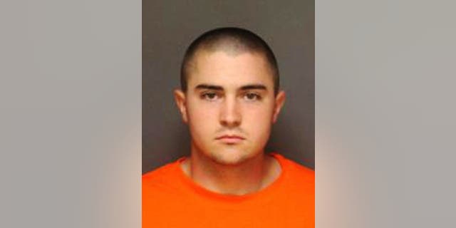Joshua Acosta, 23, was convicted Thursday in connection with three murders in Fullerton, Calif., authorities say. (Fullerton Police)