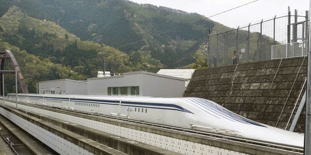The fastest passenger train in the world runs on the Maglev Test Line in Tsuru, west of Tokyo. Maglev trains could soon connect Washington to Baltimore and eventually New York.