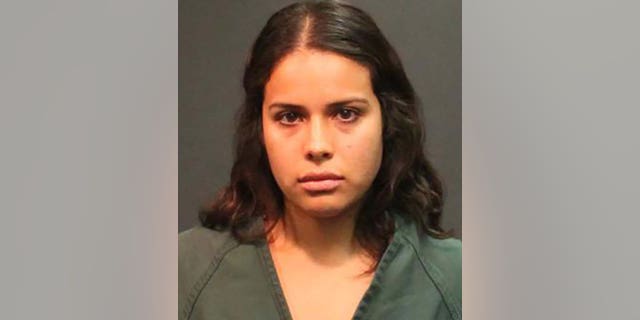 Mayra Berenice Gallo, 24, was arrested on Wednesday for allegedly hitting and strangling a McDonald's employee in Santa Ana, California.