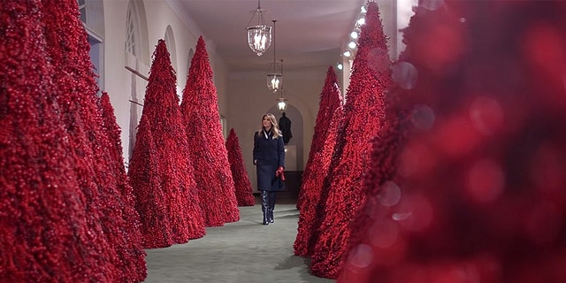 Melania Trump brushes off Christmas decoration critics: 'I think they ...