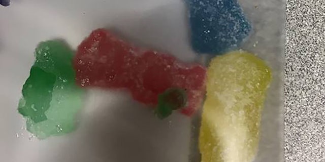 Two parents fell sick Thursday after consuming Halloween candy that contained traces of meth, Oregon police said.