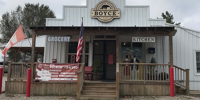 When Brie and her husband purchased the Boyce General Store in 2012 it was still operating as a gas station.