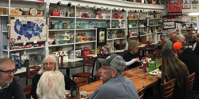 The store was built in 1869 and is filled with antiques, mason jars and old-timey memorabilia.