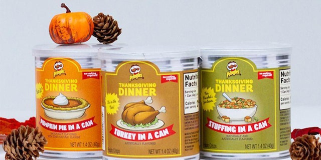 Pringles Selling Thanksgiving Dinner In A Can With Latest Flavors Fox News