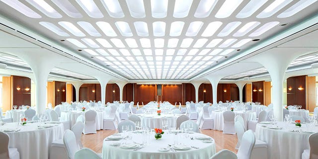 There are also 10 different restaurants and bars where passengers can grab anything from a full English to a Friday brunch.
