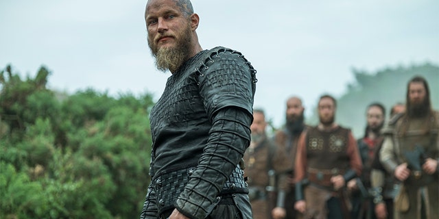 Travis Fimmel as Ragnar Lothbrok. — History Channel