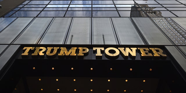 Trump Tower on Fifth Avenue in Manhattan. 